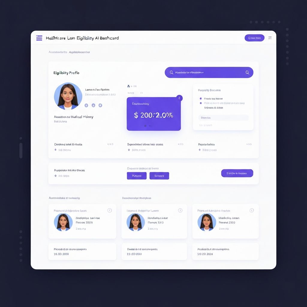 AI-Driven Healthcare Loan Eligibility Platform